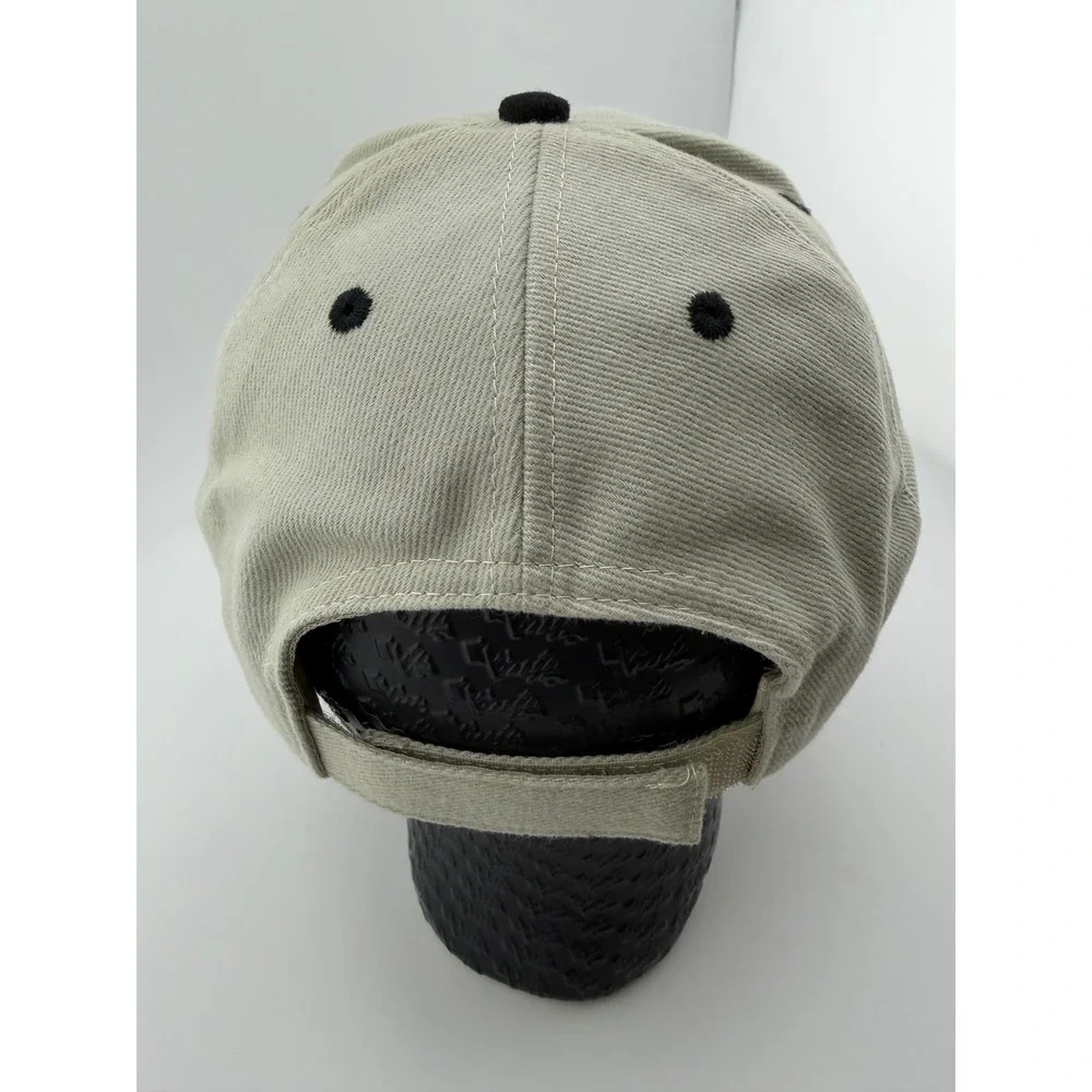 Reebok Super Bowl XXXVIII 2004 Houston Tan Black Adjustable Strapback Cap Hat